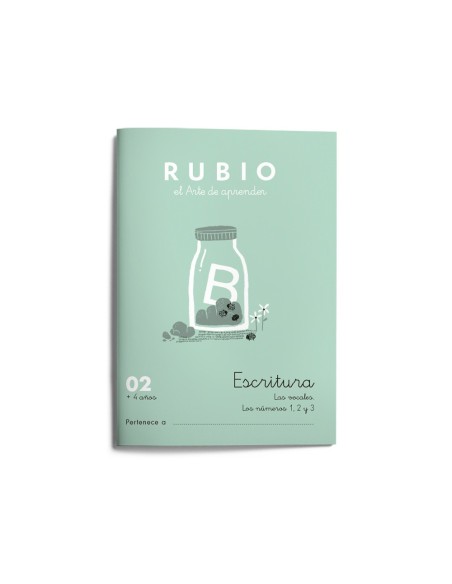 CUADERNO RUBIO CALIGRAFIA Nº 02