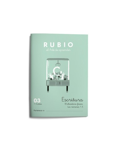 CUADERNO RUBIO CALIGRAFIA Nº 03