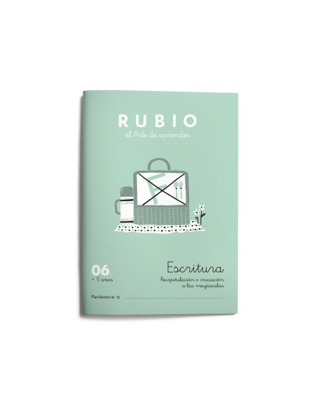 CUADERNO RUBIO CALIGRAFIA Nº 06