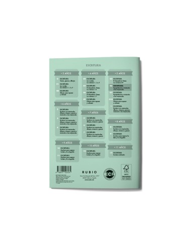 CUADERNO RUBIO CALIGRAFIA Nº 06