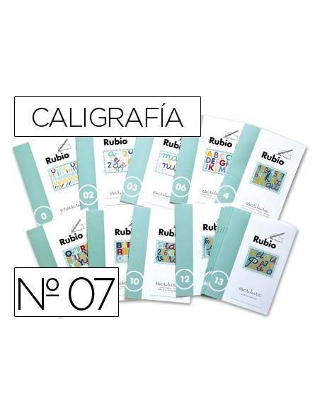CUADERNO RUBIO CALIGRAFIA Nº 07