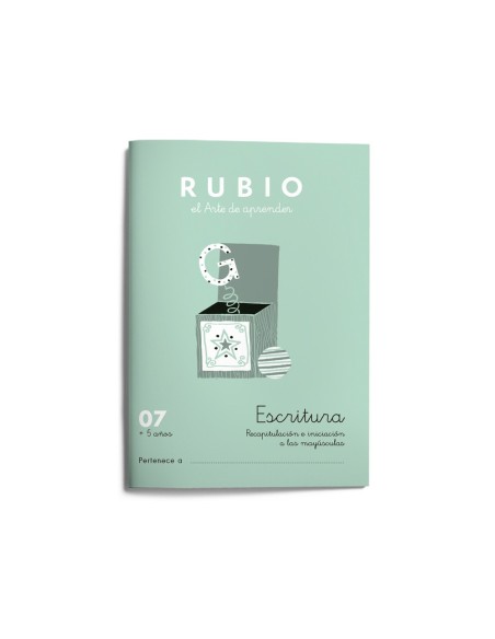 CUADERNO RUBIO CALIGRAFIA Nº 07