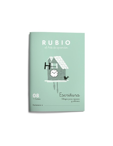 CUADERNO RUBIO CALIGRAFIA Nº 08