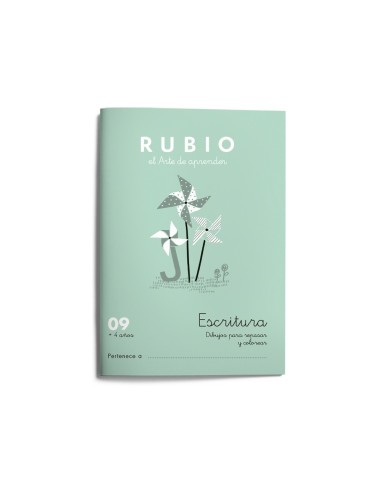 CUADERNO RUBIO CALIGRAFIA Nº 09