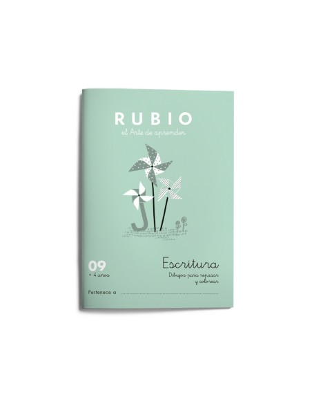 CUADERNO RUBIO CALIGRAFIA Nº 09