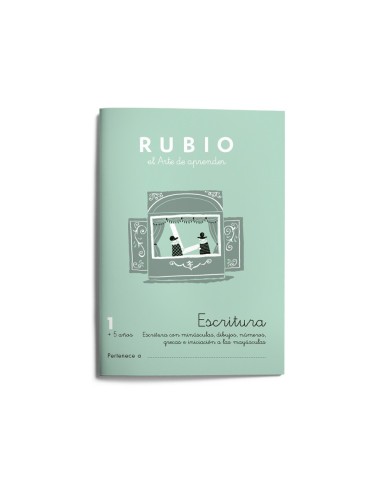 CUADERNO RUBIO CALIGRAFIA Nº 1