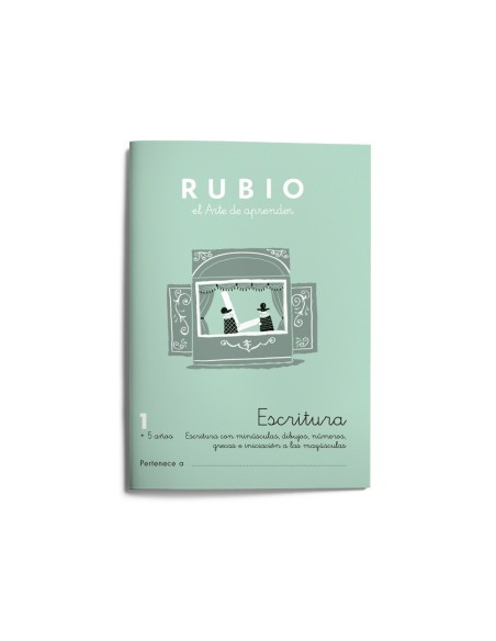 CUADERNO RUBIO CALIGRAFIA Nº 1