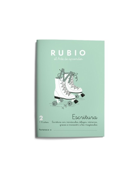 CUADERNO RUBIO CALIGRAFIA Nº 2