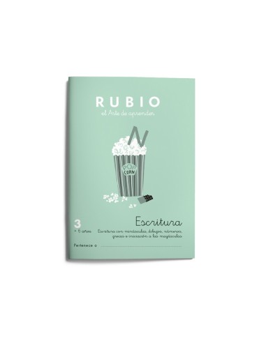 CUADERNO RUBIO CALIGRAFIA Nº 3