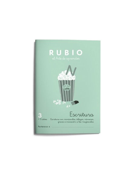CUADERNO RUBIO CALIGRAFIA Nº 3