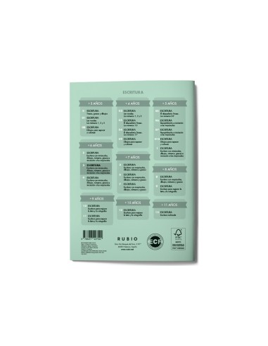 CUADERNO RUBIO CALIGRAFIA Nº 3