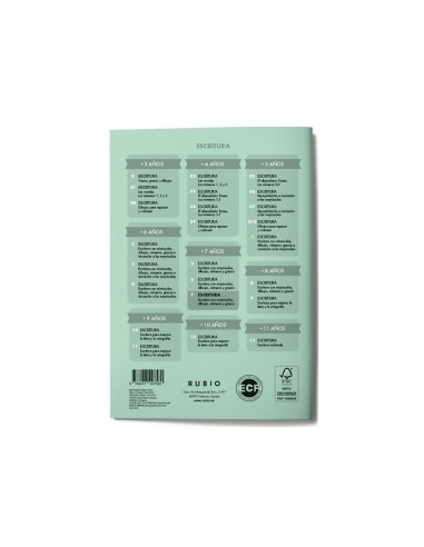 CUADERNO RUBIO CALIGRAFIA Nº 7