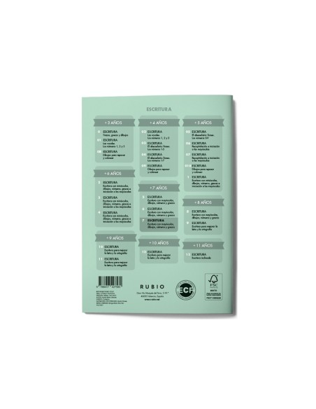 CUADERNO RUBIO CALIGRAFIA Nº 7