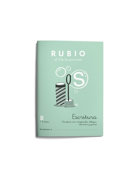 CUADERNO RUBIO CALIGRAFIA Nº 8