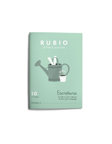 CUADERNO RUBIO CALIGRAFIA Nº 10