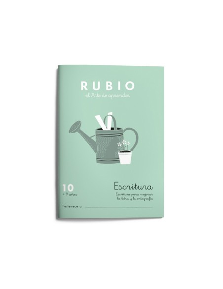 CUADERNO RUBIO CALIGRAFIA Nº 10