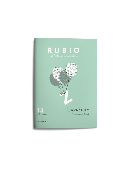 CUADERNO RUBIO CALIGRAFIA Nº 13