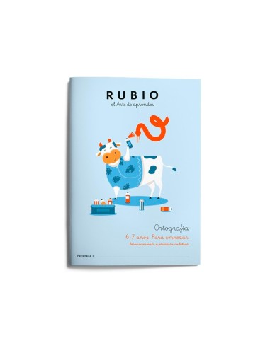 CUADERNO RUBIO ORTOGRAFIA 6-7 AÑOS