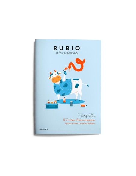 CUADERNO RUBIO ORTOGRAFIA 6-7 AÑOS
