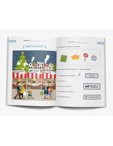 CUADERNO RUBIO LECTURAS COMPRENSIVAS+6 AÐOS