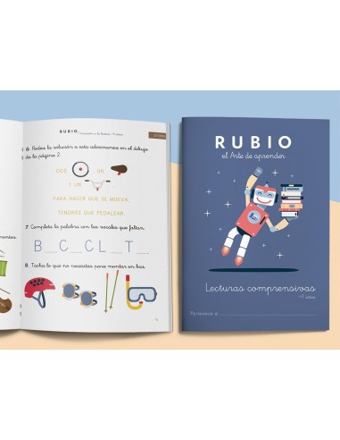 CUADERNO RUBIO LECTURAS COMPRENSIVAS+7 AÐOS