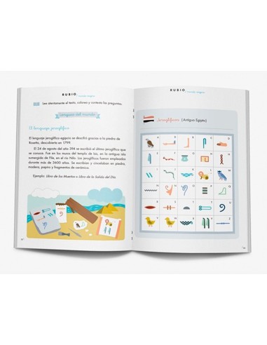 CUADERNO RUBIO COMPETENCIA LECTORA 3 MUNDO VIAJERO