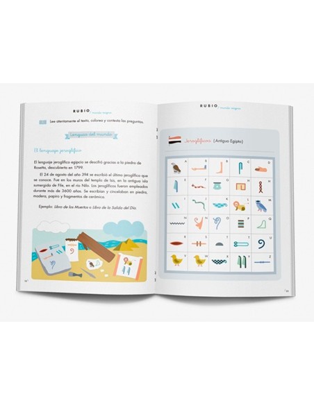 CUADERNO RUBIO COMPETENCIA LECTORA 3 MUNDO VIAJERO