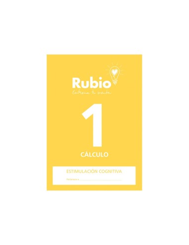 CUADERNO RUBIO ENTRENA TU MENTE ESTIMULACION COGNITIVA CALCULO 1