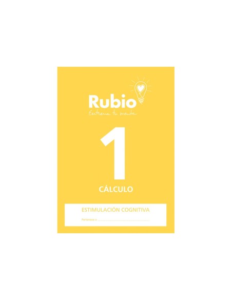 CUADERNO RUBIO ENTRENA TU MENTE ESTIMULACION COGNITIVA CALCULO 1