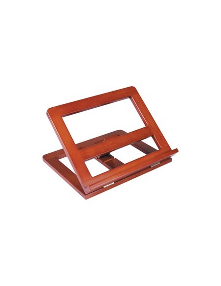 ATRIL SUJETALIBROS MADERA COLOR COGNAC