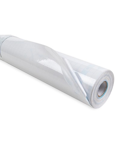 ROLLO PLASTICO ADH.0.50X20 MT 80 MC FORRALIBROS REMOVIBLE