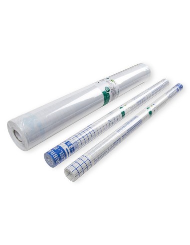 ROLLO PLASTICO ADH.0.50X20 MT 80 MC FORRALIBROS REMOVIBLE