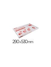 FORRALIBRO PVC C/SOLAPA AJUSTABLE ADH.296X530 MM 2