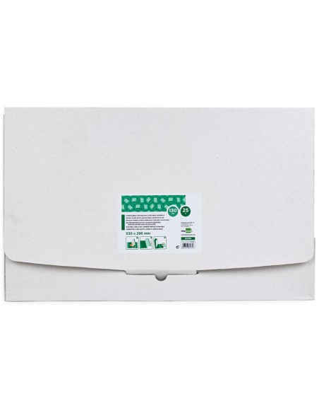 FORRALIBRO LIDERPAPEL CON SOLAPA AJUSTABLE ADHESIVO 296 x 530 MM AD09