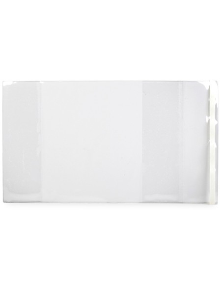 FORRALIBRO LIDERPAPEL CON SOLAPA AJUSTABLE ADHESIVO 296 x 530 MM AD09