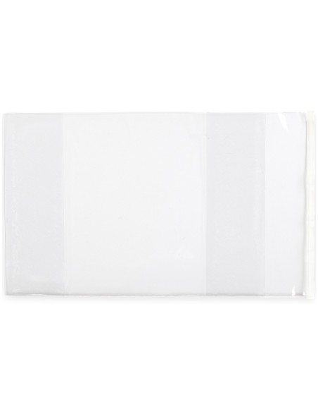FORRALIBRO LIDERPAPEL CON SOLAPA AJUSTABLE ADHESIVO 305 x 530 MM AD10