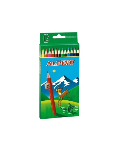 LAPICES COL.ALPINO 654 C/ 12 COL.LARGOS
