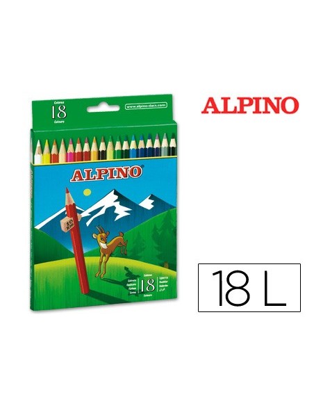 LAPICES COL.ALPINO 656 C/ 18 COL.LARGOS
