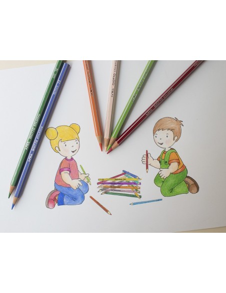 LAPICES COL.GIOTTO STILNOVO 12 COL.UD.