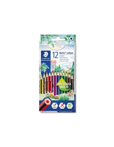 LAPICES COL.STAEDTLER NORIS CLUB CAJA 12 COL.SLIM