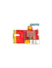 LAPICES COL.GIOTTO BEBE CAJA 6 LAPICES 2