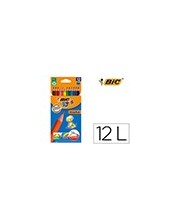 LAPICES COL.BIC KID EVOLUTION ESTUCHE 12 COL.SURT. MINA ULTRA 2