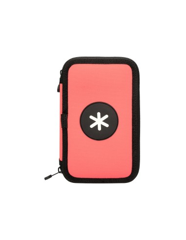 PLUMIER ESCOLAR ANTARTIK DOBLE CORAL 28 PIEZAS