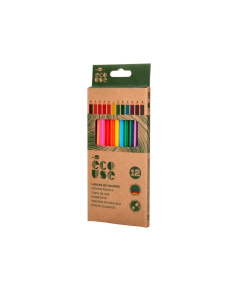 LAPICES  ECOUSE CAJA 12 UD.SURT.CERTIFICADO FSC