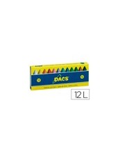 LAPICES CERA DACS CAJA 12 COL. 2