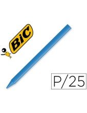 LAPICES PLASTIDECOR UNICOLOR AZUL CLARO-29 CAJA C/25 LAPICES