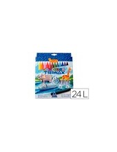 LAPICES CERA JOVICOLOR TRIWAX 24 COL. 2