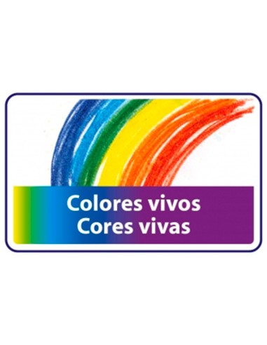LAPICES CERA PLASTIDECOR CAJA DE 36 COLORES