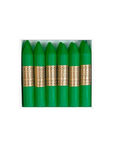 LAPICES CERA MANLEY UNICOLOR VERDE PRIMAVERA Nº 25 CAJA DE 12