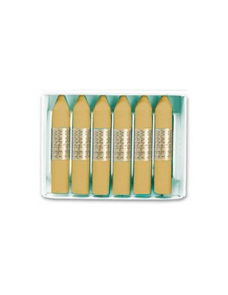 LAPICES CERA MANLEY UNICOLOR TIERRA SOMBRA NATURAL Nº 67 CAJA DE 12